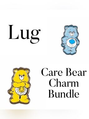 🩵 💛Lug X Care Bears Charm Bundle 💛🩵